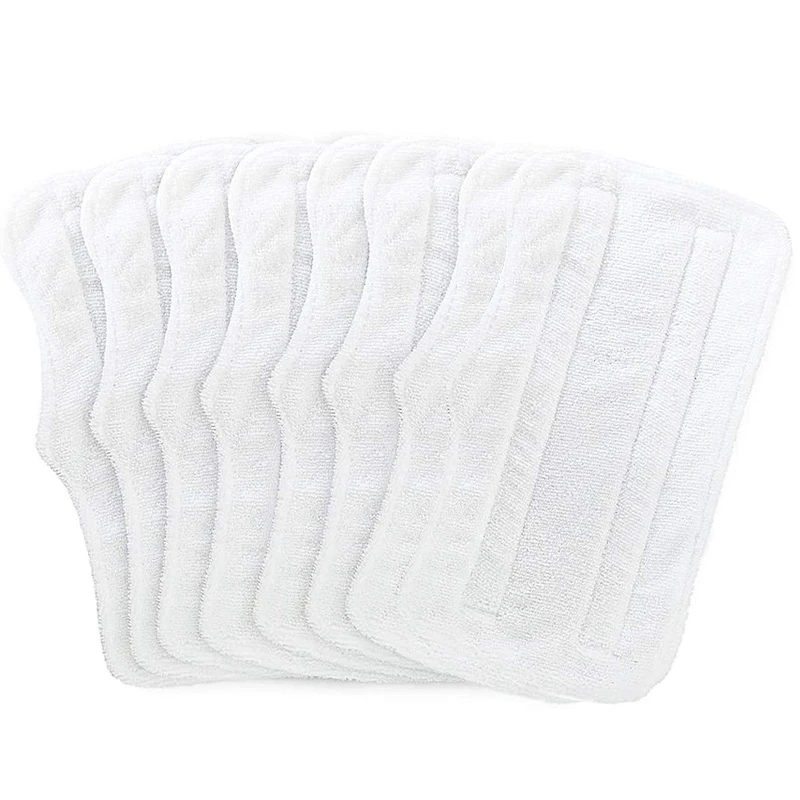 

8Pcs Steam Mop Soft Microfiber Cloth Covers for Shark S3101 S3102 SK140 Head Replacement Pad