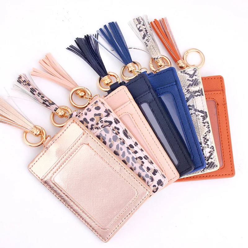 Новый Дамский бумажник из искусственной кожи для ключей в Корейском стиле С