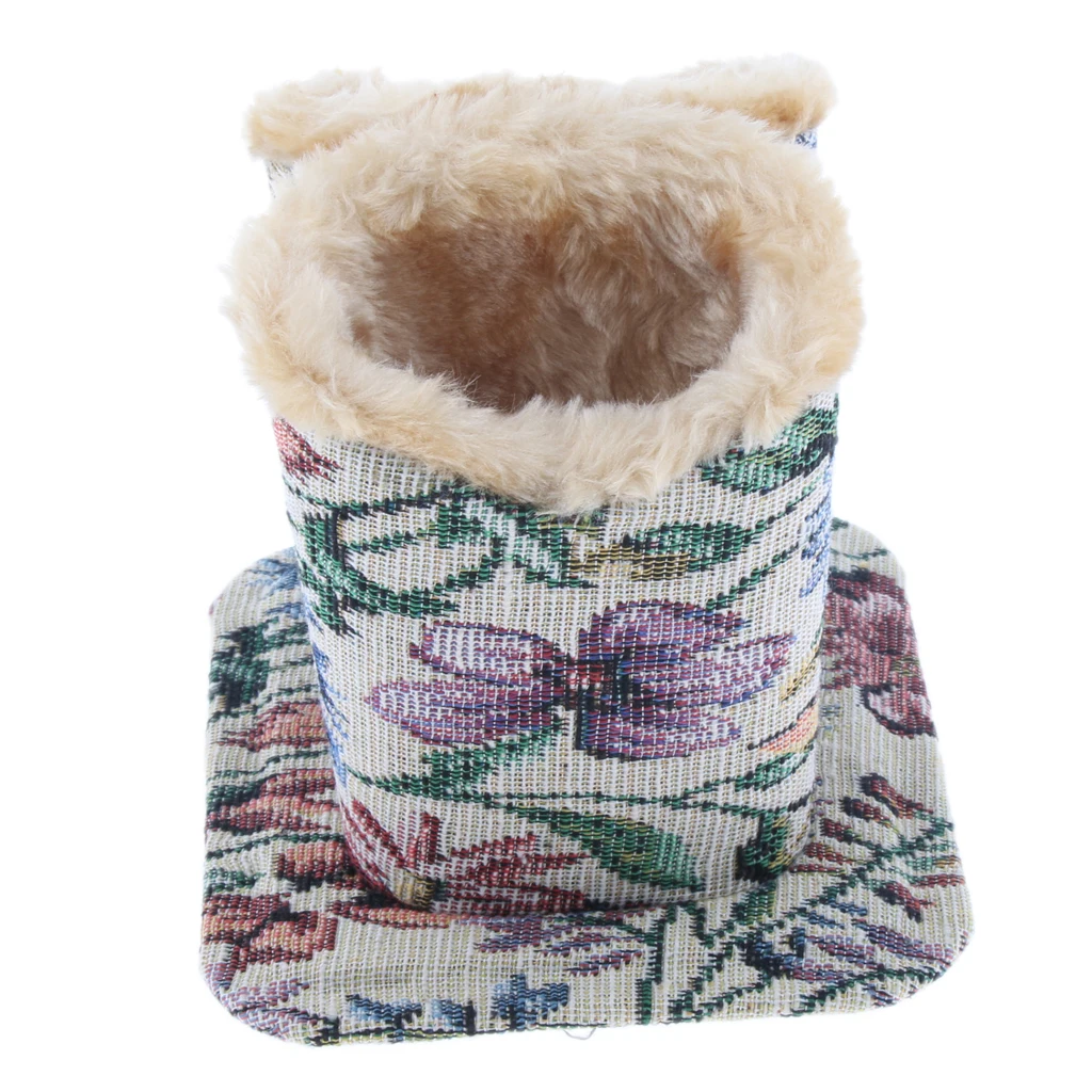 Двойная головка с плюшевой подкладкой вертикальная подставка под очки держатель