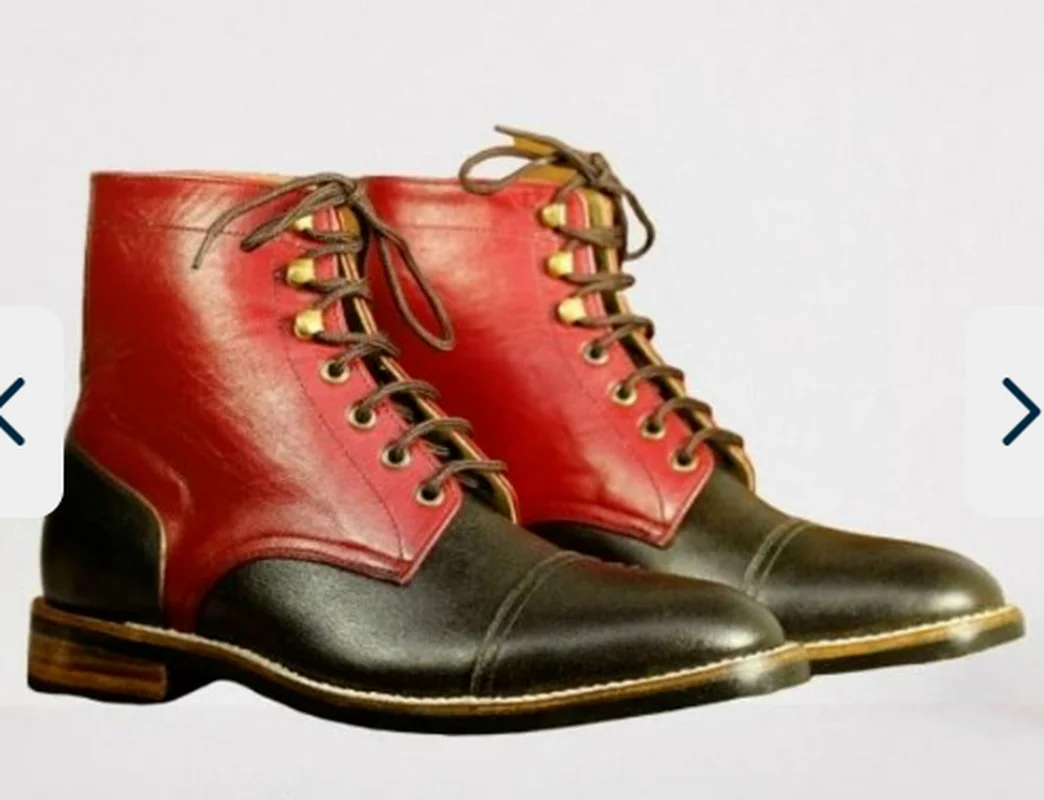 

Мужские классические ботинки из ПУ кожи, на низком каблуке