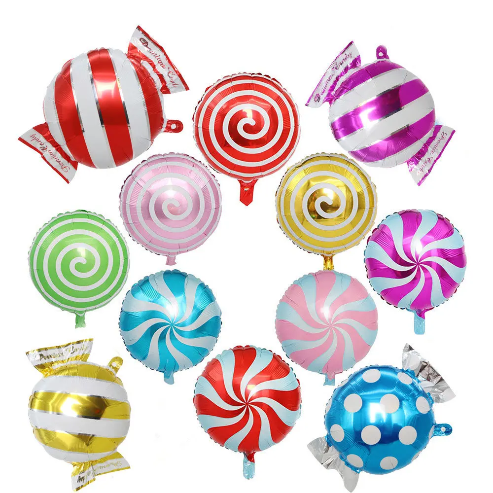 ממתקי בלון שילוב תינוק צעצועי ילדים מסיבת יום הולדת קישוט Lollipop אלומיניום רדיד בלון חבילה