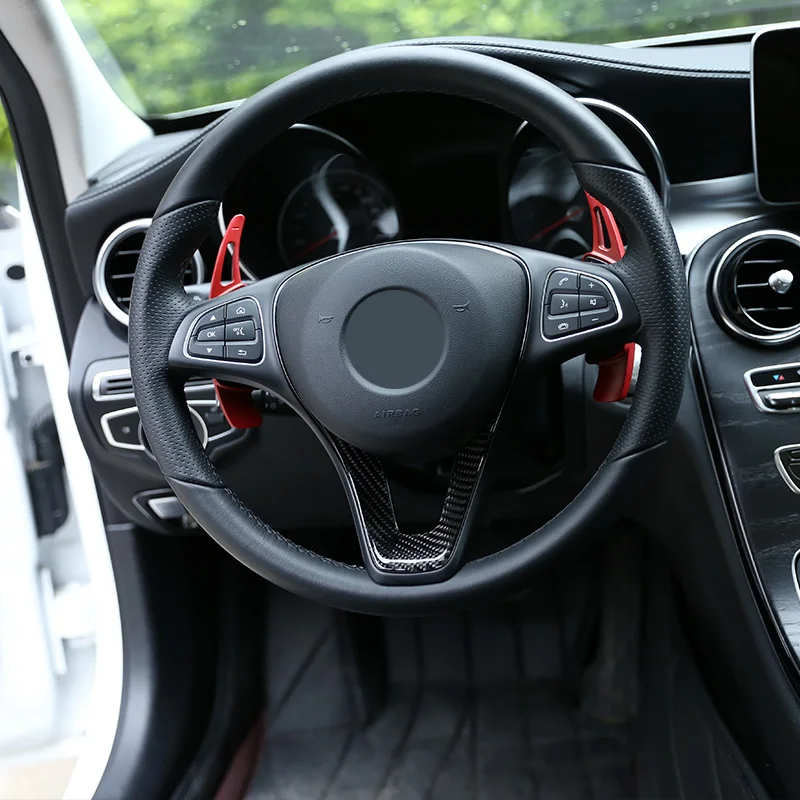 Мягкое углеродное волокно для Mercedes Benz GLC C класса W205 X253 2015 2019 Автомобильное