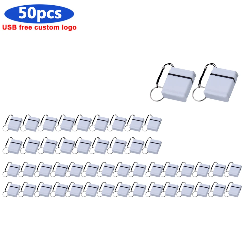 

50pcs/ New Arrival Usb 2.0 Key Chian USB Flash Drive Metal Pendrive 128GB 64GB 32GB Pendrive Waterproof USB Flash Memory Stick