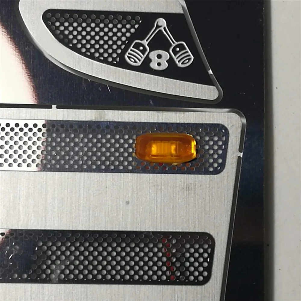 впускная крышка с 2 светодиод