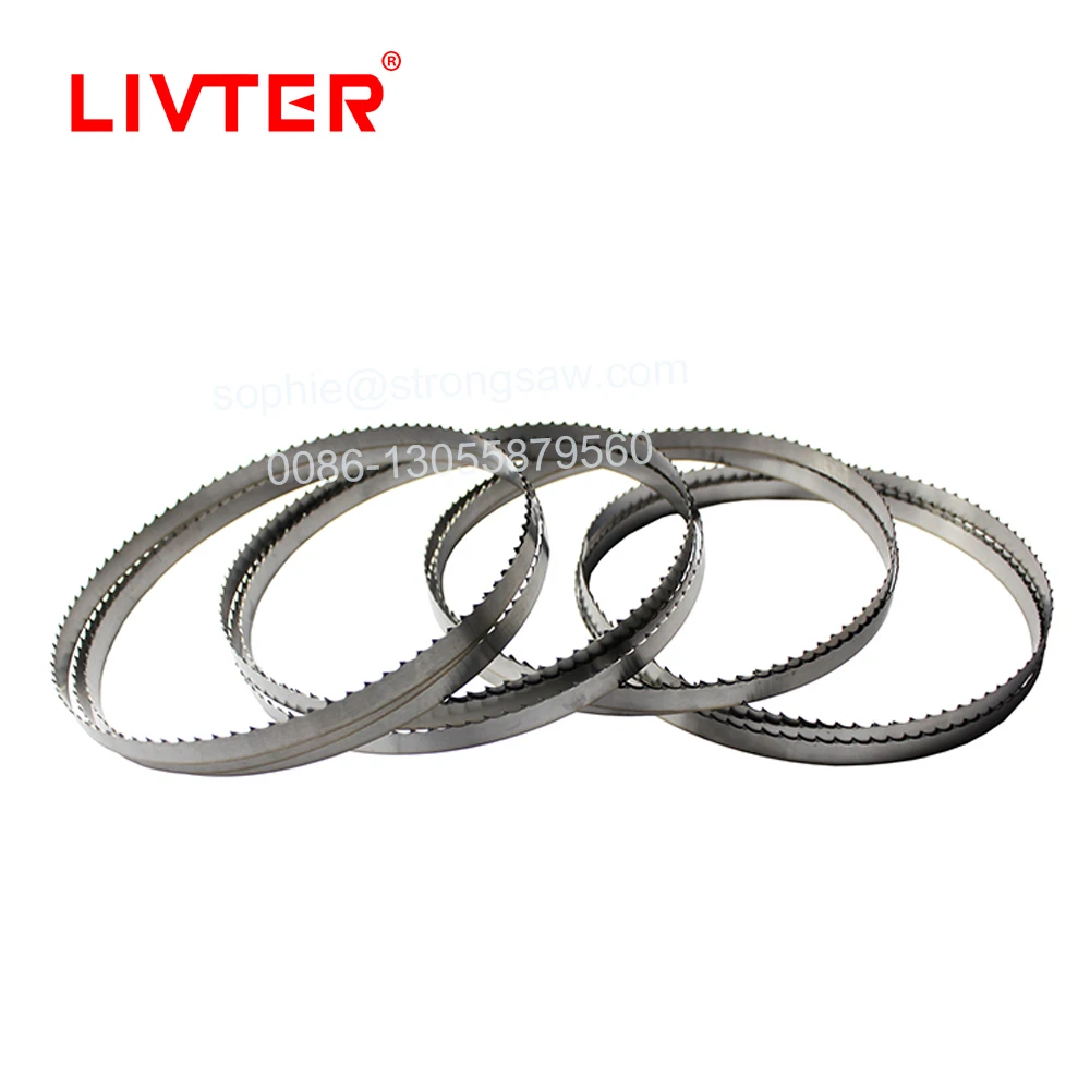 Полотно ленточной пилы для деревообработки 3 шт.