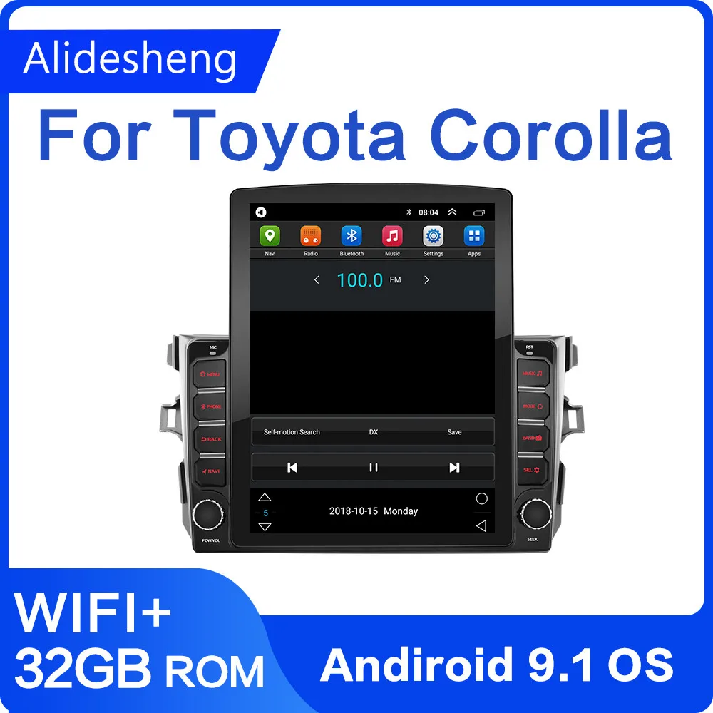 9 7 &quotдюймов Tesla экран для Защитные чехлы сидений сшитые специально Toyota Corolla E140/150