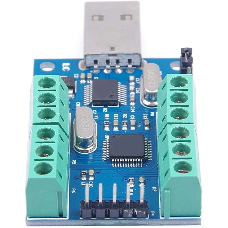 USB 10-канальный 12-разрядный AD Модуль сбора данных STM32 коммуникационная плата