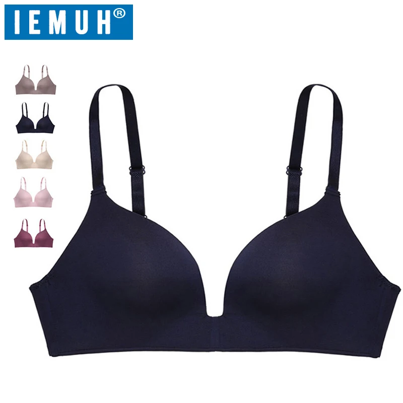IEMUH бюстгальтер Пушап для женщин тонкий нижнее белье без косточек женское