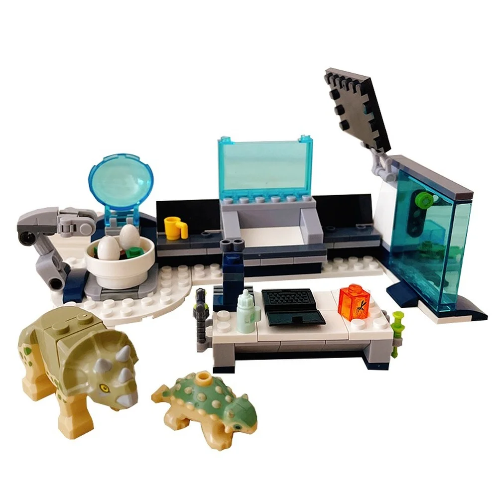 2021 новый мир Юрского периода динозавр тираннозавр рекс T. Строительные блоки Rex