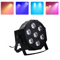 led par 7x4w rgbw 4in1 led up lighting professional flat par for stage effect atmosphere disco dj music party club dance floor