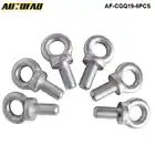 Упряжка рым-болты Размер: 716 набор из 6 шт. для гоночное сиденье Безопасность ремень для Honda Accord 98-02 AF-CGQ19-6PCS