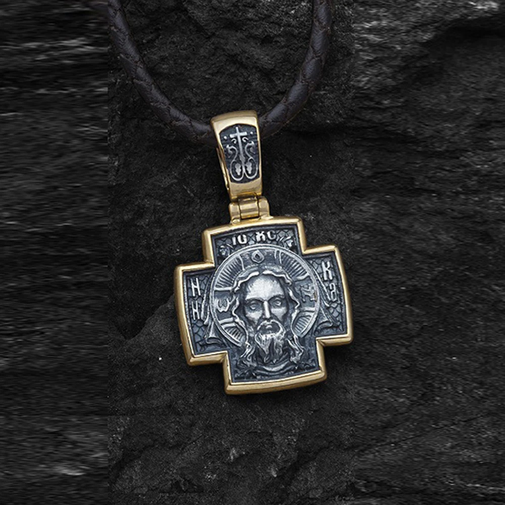 

Christianity Jesus Savior Shepherd Religion Catholic Faith Men's Pendant Necklace Accessories Men's Necklace