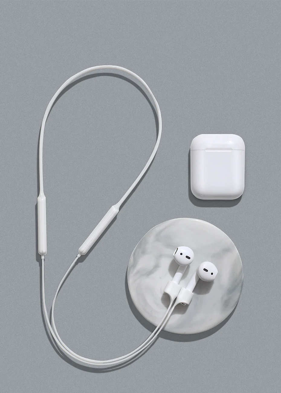 Baseus ремешок для наушников для Airpods анти-потеря ремень Магнитная веревка для AirPods 2 Bluetooth TWS наушники силиконовый шнур-кабель