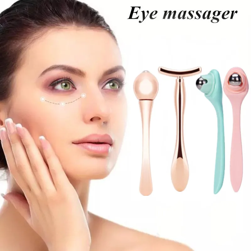 

Mini Eye Massage Stick Anti Pouch Dark Circles For Eyes Care Tools T-shape Facial Lifting Thin Face Magic Stick Small