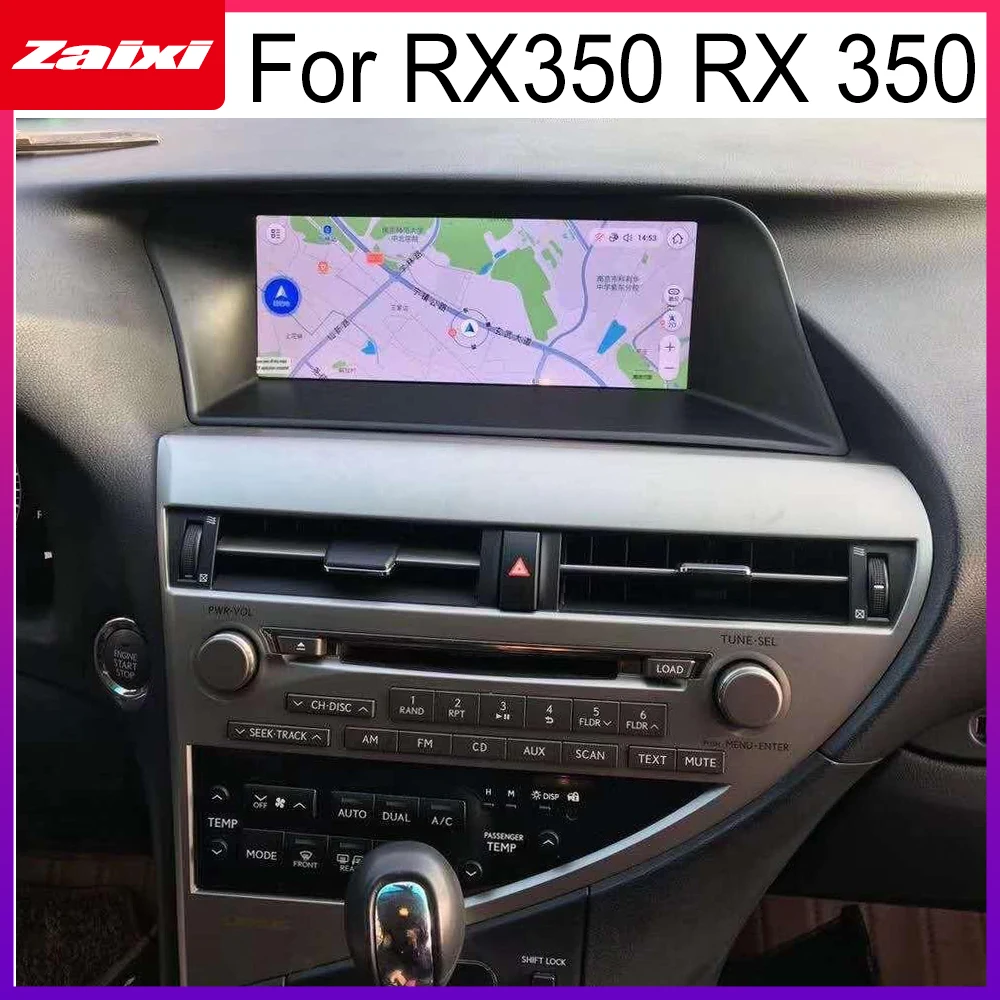 Автомагнитола 2 din с GPS навигацией на Android для Lexus RX350 RX 350 2009 ~ 2014 AUX стерео