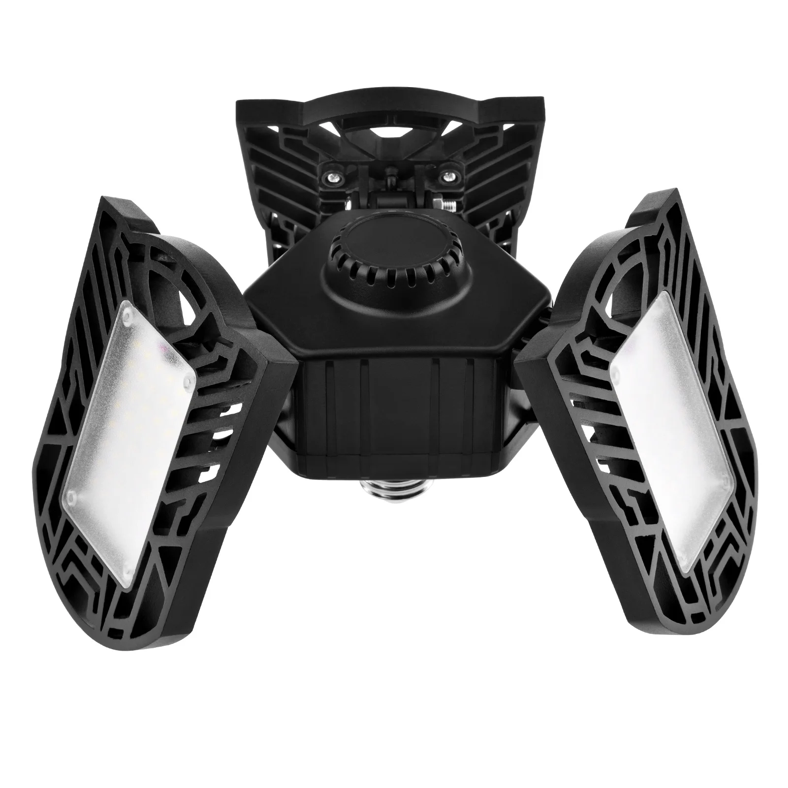 

360 Degree High Bay Ceiling Lights E26 40/60W Deformable Led Garage Lights Lamp Indoor Light Industrial Lamp for Workshop Shop