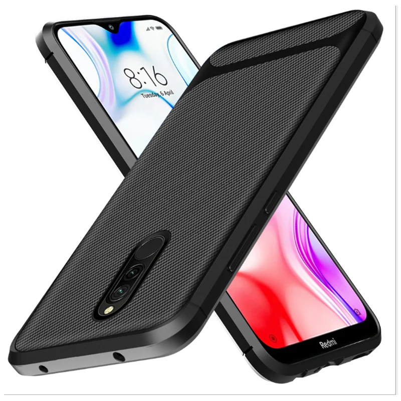 Силиконовый чехол Alesser для Xiaomi Redmi 8 защитный 8A |