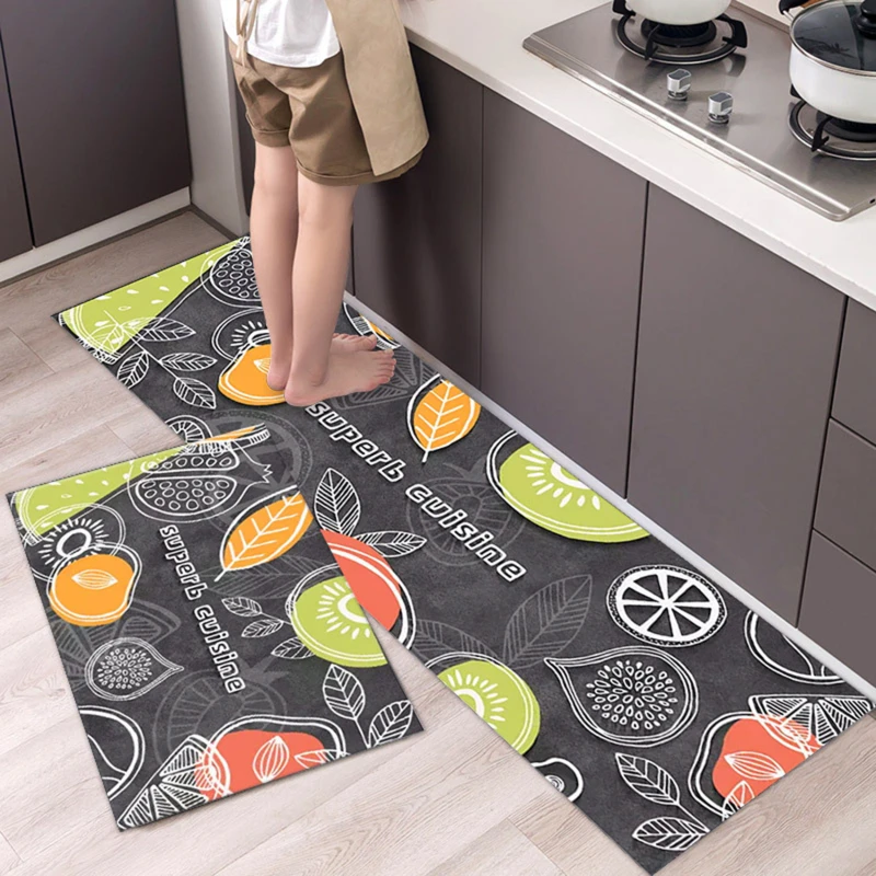 

Fashion Simple Nordic Style Kitchen Mat Floor Carpet House Hold Carpet Long Strip Door Mat Modern Home Decor