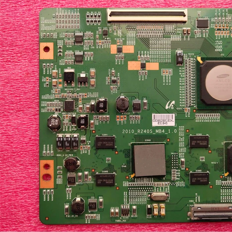 Good test working T-con board for Samsung UA55C7000 logic board 2010_R240S_MB4_1.0 UN55C8000XFXZA UA55C8000XF LTF550HQ02