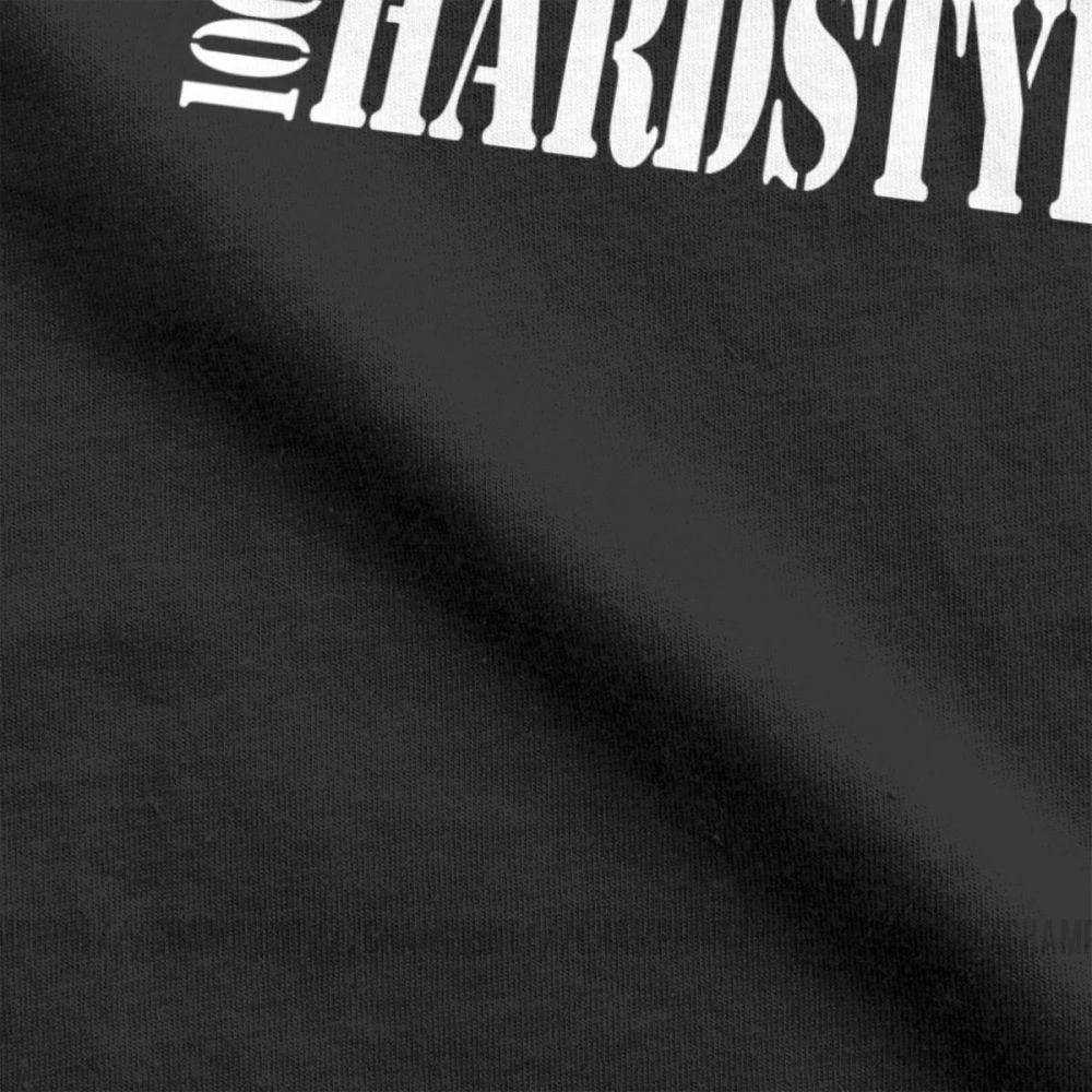 Футболка 100% Hardstyle мужская из чистого хлопка веселые футболки с круглым вырезом