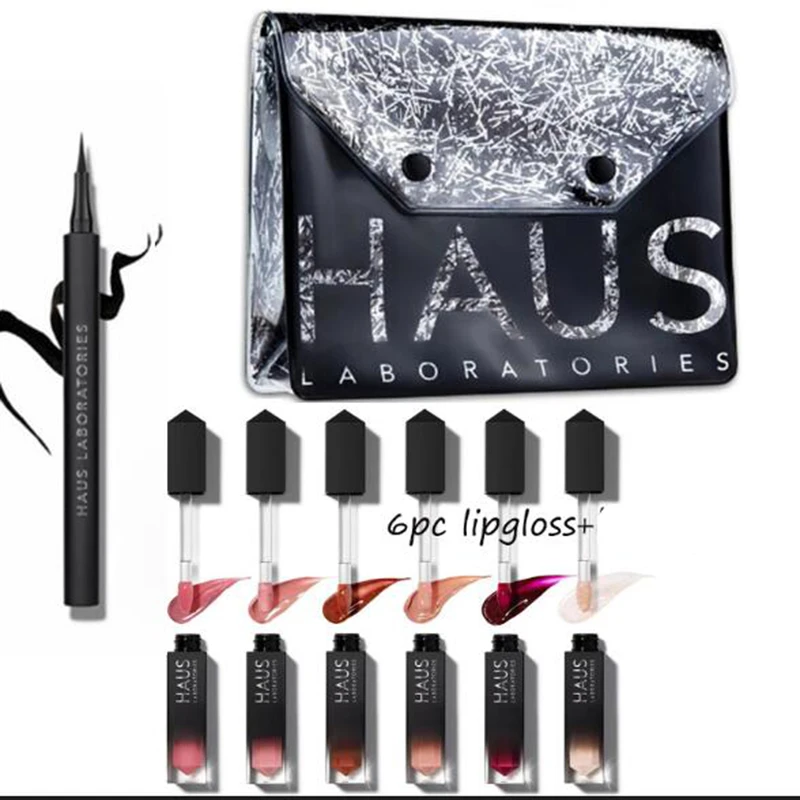 DropshippingMakeup подарок 12 цветов М губная помада набор Рождество снег губ набор матовая стойкая губная помада набор - Цвет: LIPGLOSS SET