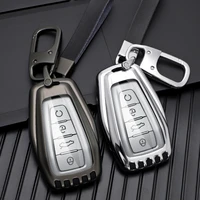 1 pcs armor car remote key case cover holder shell for geely emgrand x7 ex7 coolray gl gs x3 2020 auto styling fob accessories