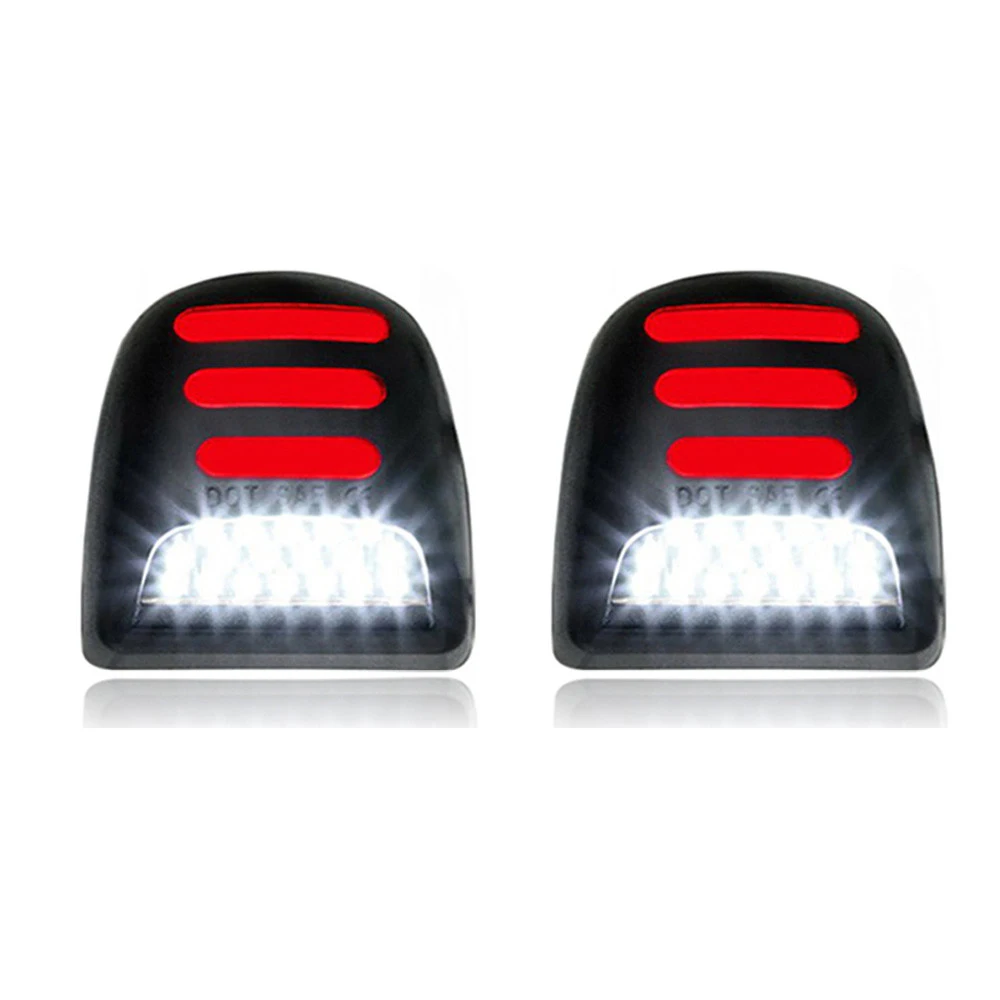 

2Pcs 12V 6000K For Chevrolet Silverado Avalanche Traverse Tahoe Suburban LED Car Number License Plate Lights Lamp Auto Luces New