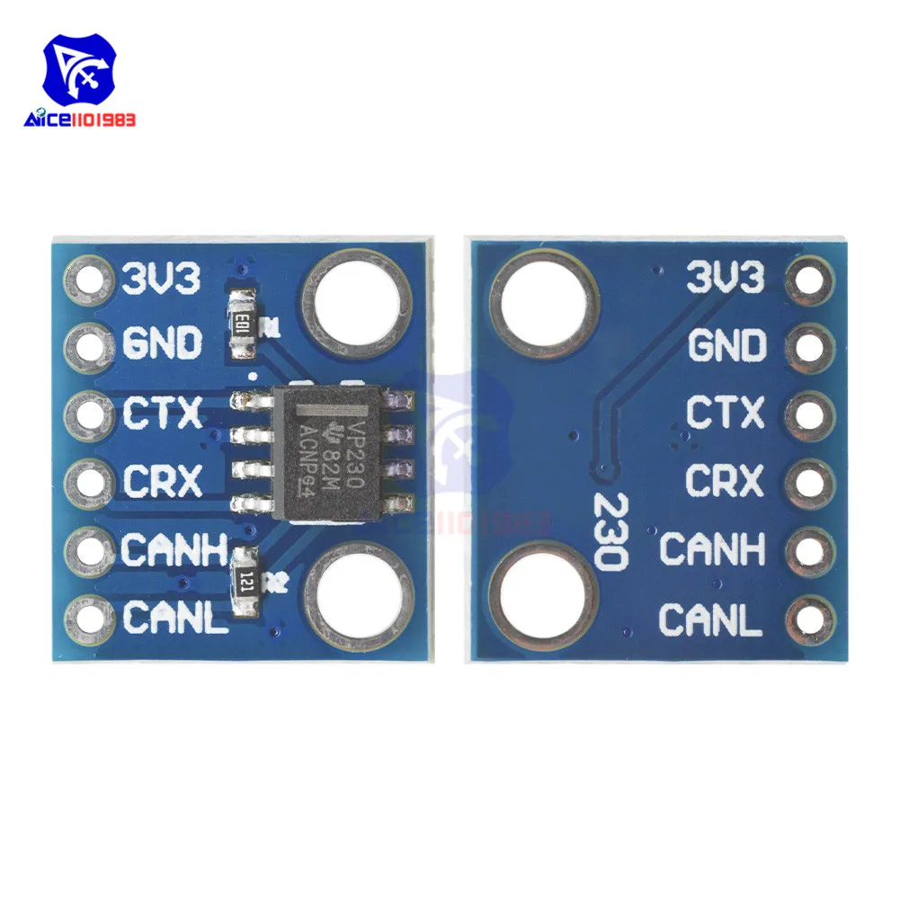 Модуль связи приемопередатчика шины CAN diymore SN65HVD230 для Arduino | Электронные