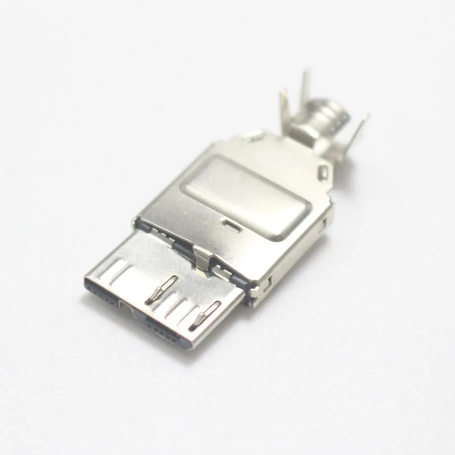 2/5/10x Micro USB 3 0 штепсельная вилка типа папа штепсельные вилки для заряда 4 в 1 сделай