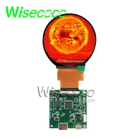 wisecoco circle display 2 1 inch 480x480 round lcd screen 300 brightness capacitive touch spirgb mipi interface control board