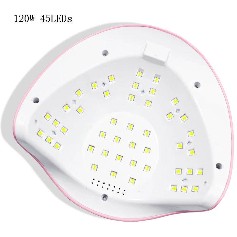 

120W SUN M3 UV LED Nail Lamp Nail Dryer 45 LEDs Fast Nail Gel Polish Dryer 10S 30S 60S 99S Professional Nail Dryer Manicure Lamp
