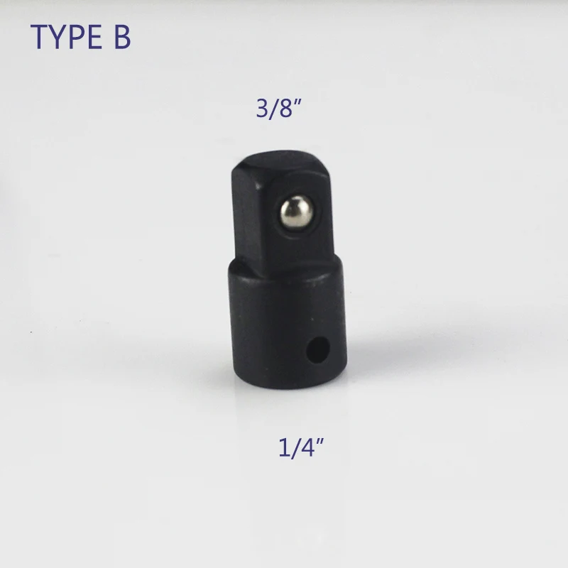 B- 0.25 to 0.375 Ударная головка CR-V Ratchet конвертер адаптер Редуктор 1/2 до 3/8 3/8 до 1/4 1/4 до 3/8 3/8 до 1/2 автомобилей велосипедов гаражный ремонтный инструменты - Цвет: B- 0.25 to 0.375