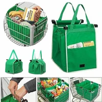 supermarket shopping bag eco friendly trolley tote thicken cart bags large capacity handbags foldable reusable women cart bag