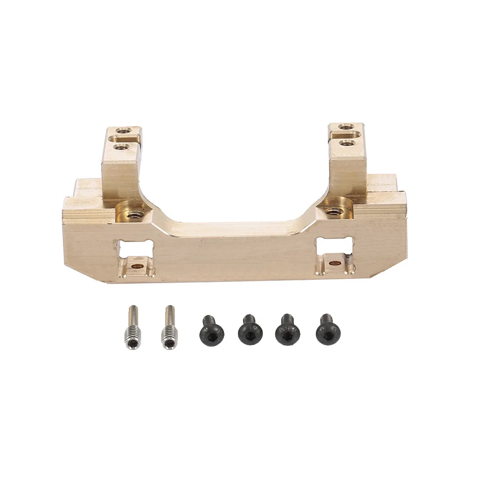 Передний бампер крепление латунь Материал Servo перемещение для 1/10 Traxxas TRX 4 RC