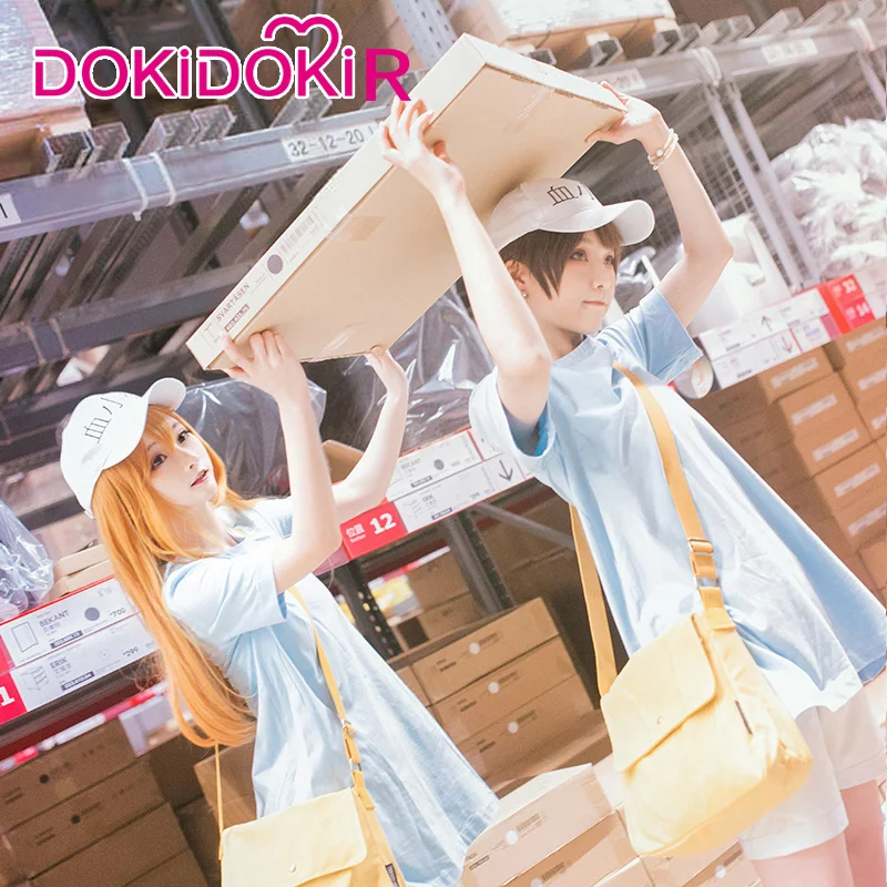 DokiDoki R/аниме клетки на работе/Hataraku Saibo Platelet костюм для косплея милый детский