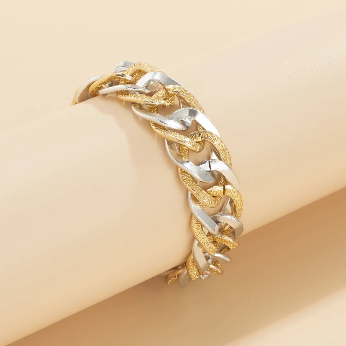 Браслет-цепочка Ingemark из кубинской цепи Майами для мужчин и женщин винтажные