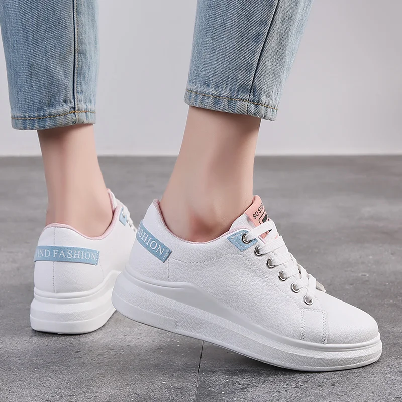 Tenis feminino zapatos mujer; Новинка года; женская обувь для тенниса; теннисные кроссовки на плоской подошве; Basket Femme; спортивная обувь; Tenis Plataforma 7