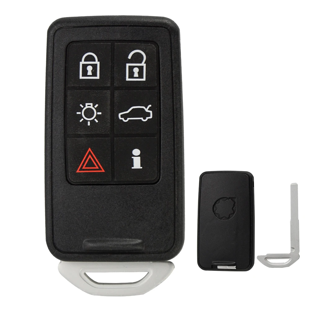 OkeyTech 5/6 кнопочный умный Корпус ключа дистанционного управления для Volvo S60 V60 S70 V70