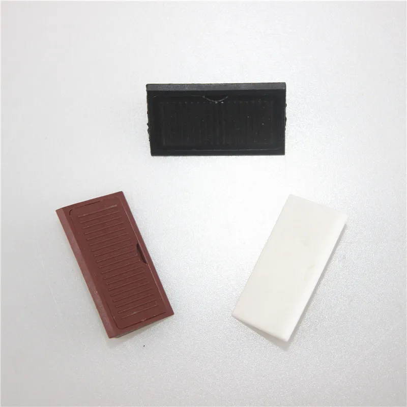 20 шт нейлон Пластик утолщенной угловых кронштейнов под прямым углом 90 градусов