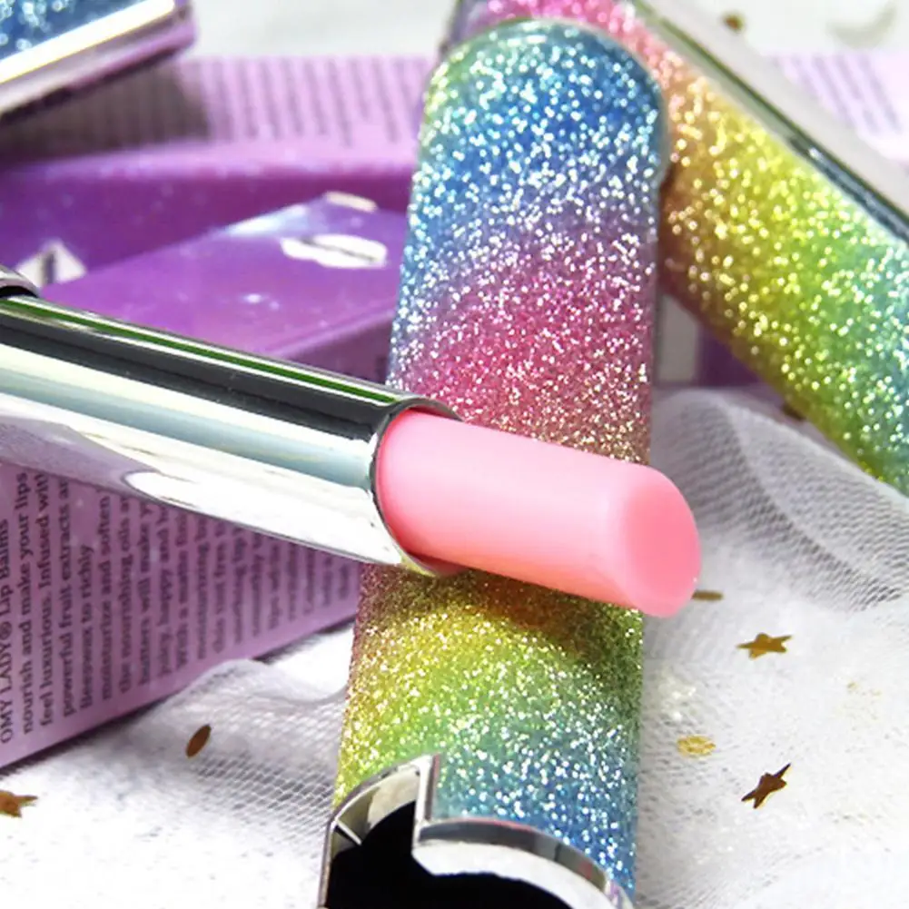 Увлажняющий цветной бальзам для губ губная помада Beewax натуральные питательные