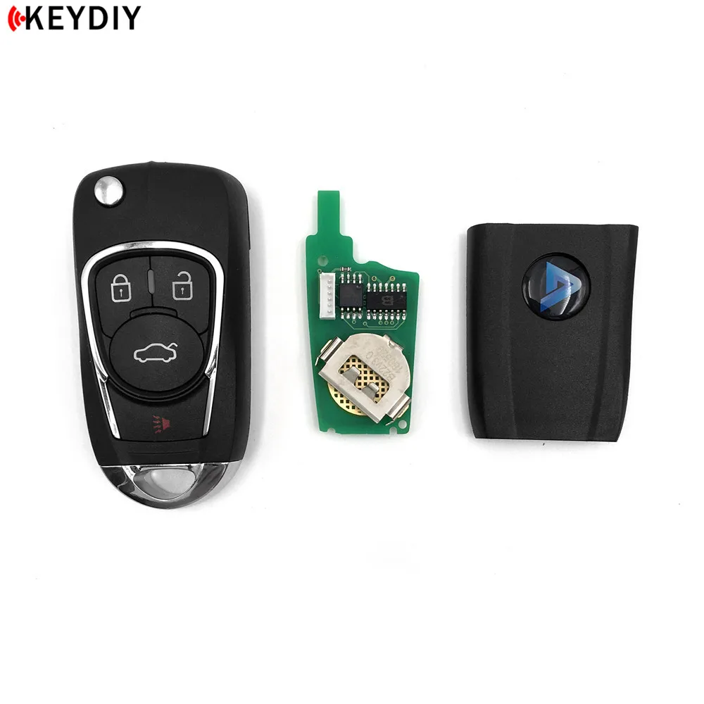 5 шт./лот KEYDIY KD B22-3/4 дистанционный Автомобильный ключ для KD900/URG200/KD-X2/KD мини