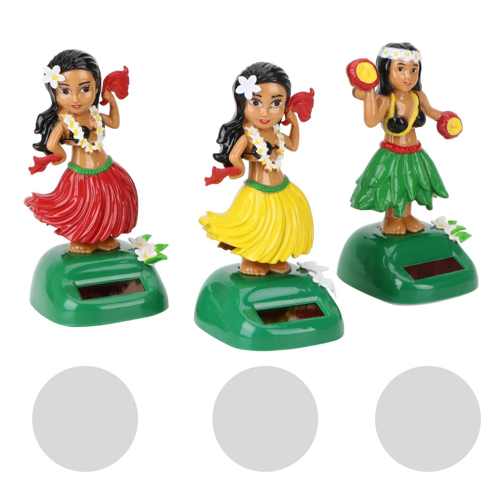Игрушка Hula на солнечной батарее с вращающейся головой украшение салона