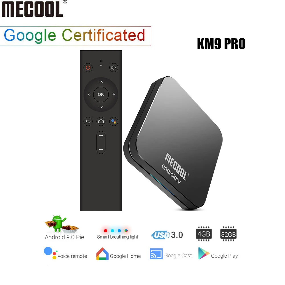 4GB 32GB KM9 PRO ТВ Android tv 9,0 tv Box DDR4 4 Гб ram 32 ГБ rom Amlogic S905X2 Smart tv Box 2,4G 5G WiFi BT4.0 4K HD телеприставка - Цвет: 4GB 32GB
