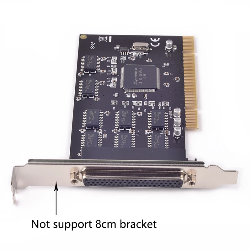 Последовательный адаптер PCI DB9 RS232 8 портов последовательный на RS-232