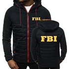 Мужская куртка с капюшоном, на молнии, теплая флисовая подкладка, Осень-зима, 2021