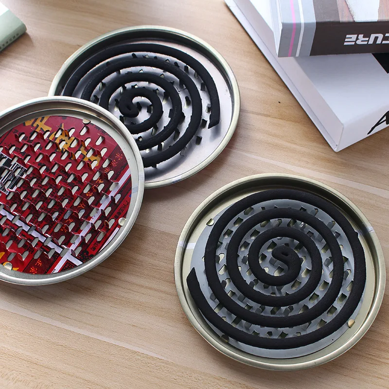 Противомоскитный держатель для благовоний из нержавеющей стали огнестойкий