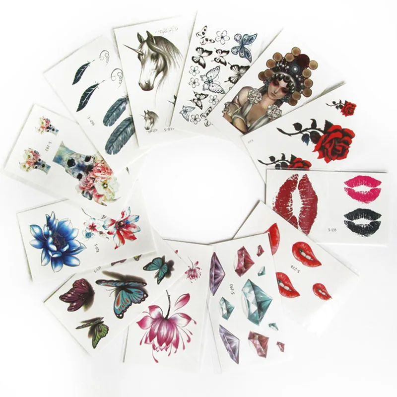 30 шт. временные тату наклейки на Хэллоуин|Временные тату| |