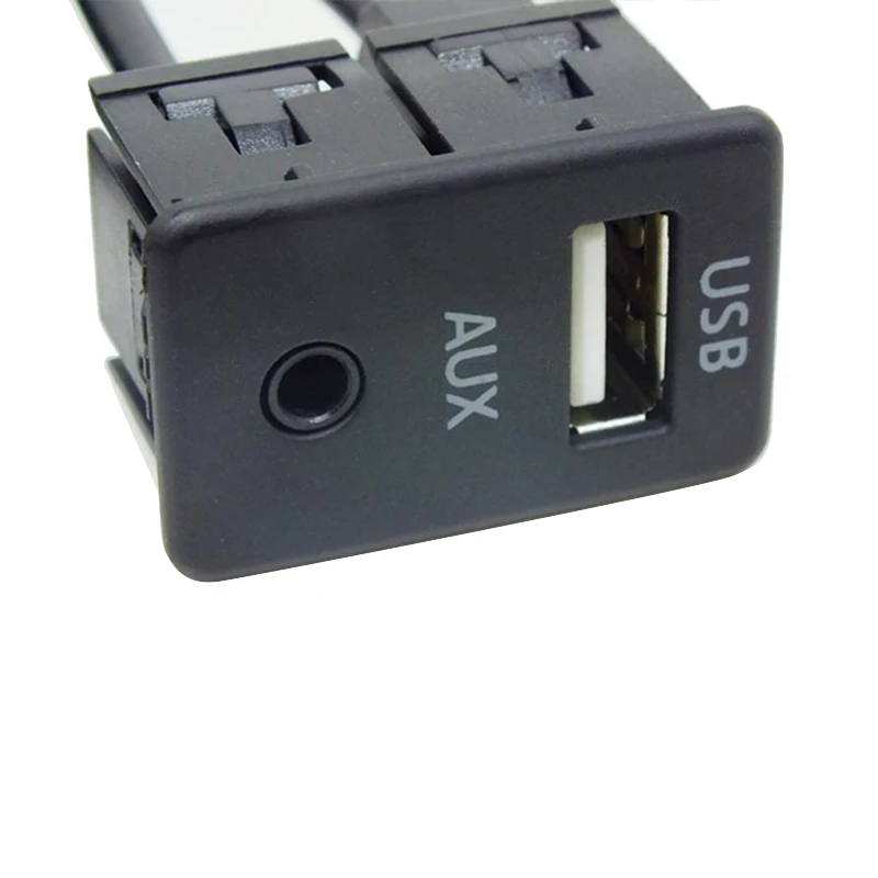 150 см Автомобильный Dash заподлицо USB порт Панель Авто Лодка Грузовик 3,5 мм AUX USB удлинитель адаптер для Toyota VW Nissan KIA Honda