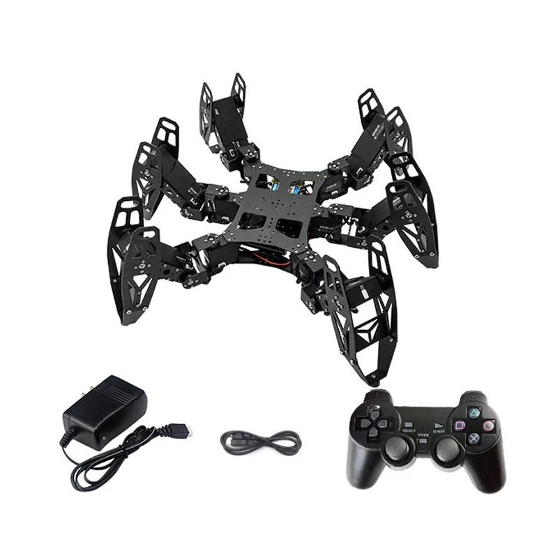 

6 Legs Programmable Robot 3DOF Hexapod Bionic Spider Robot for Teaching Education Assembled