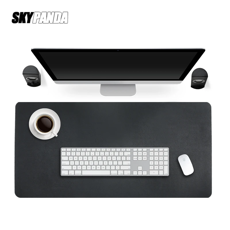 800x40 0 мм коврик для мыши с обеих сторон большой размер мягкий PU Гладкий